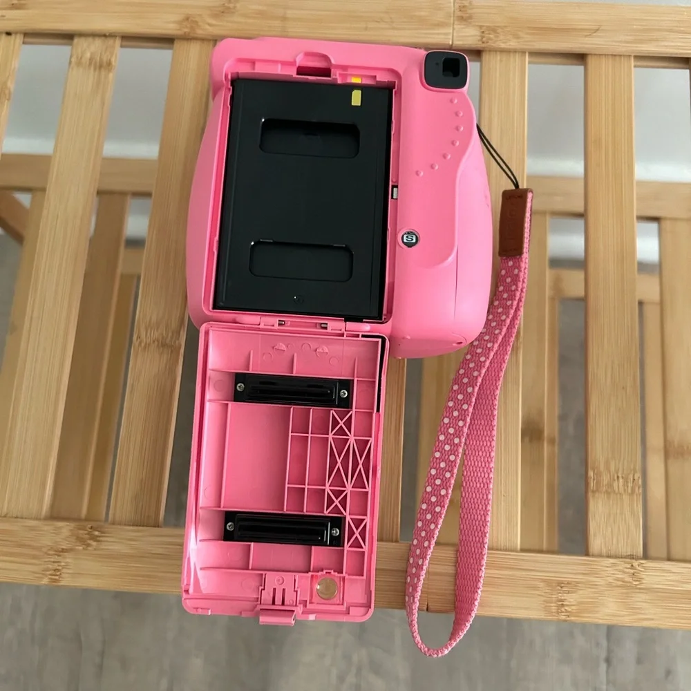 Fuji film Instax mini 9 camera AND grey case